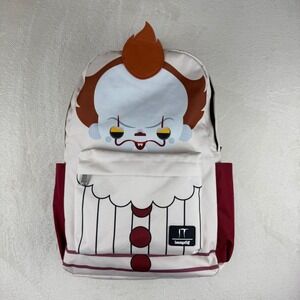Loungfly IT Pennywise Clown Face Backpack "Youll Float Too"